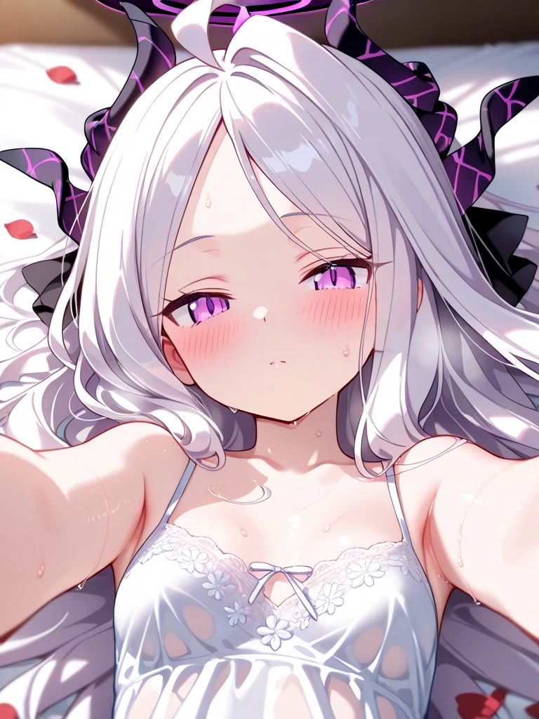 Late night bedroom,Dim bedroom,A room with a late-night view,girl with,Silver-haired hair,Pink eyes,Fluffy Bunny Girl,White winter clothes,seduces,Chest wide open,Underwear with plenty of lace,Kamimei,begging,red tide,a lot of white liquid on the face and chest,,,,,She hugged the blanket、I'm squirming in embarrassment,In,AHE Face,piece sign,Opening legs,kindly smile,A face full of pleasure,Faces of Expectation,ecstacy,