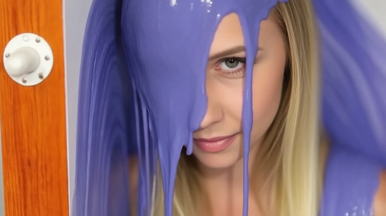 score_9, score_8_up, score_8, 1girl, 1boy, colorful hair, cyan eyes, open eyes, white girl, medium boobs , naked, double penetration, oral cum, creampie, cum covered, pee, pee covered, urination, monster sex, monster out of frame, huge penis