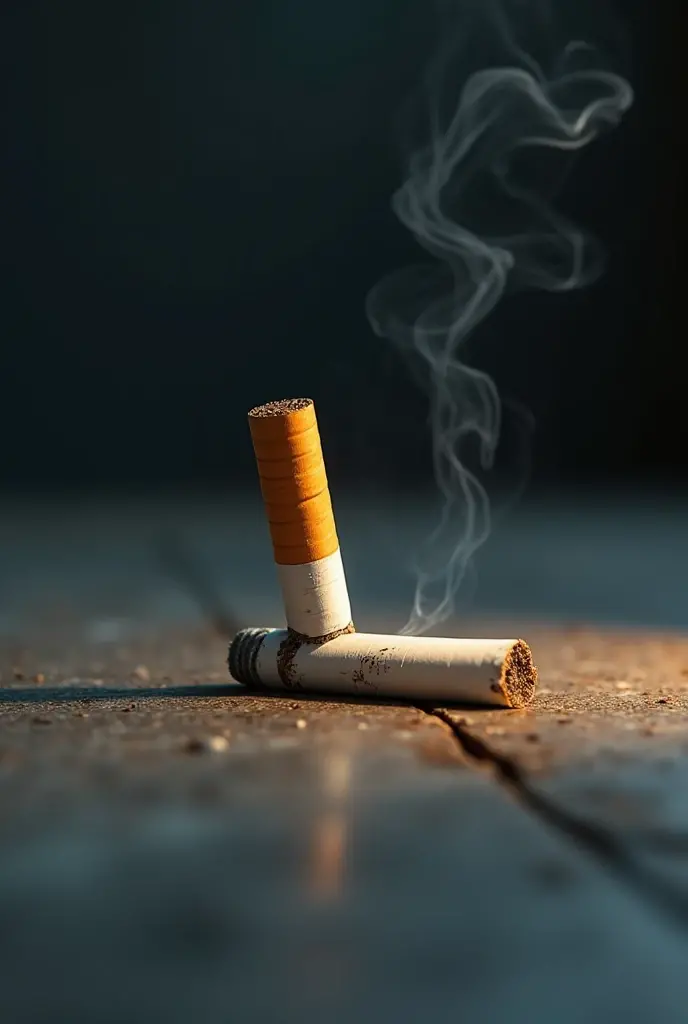 Ashtray full of cigarettes