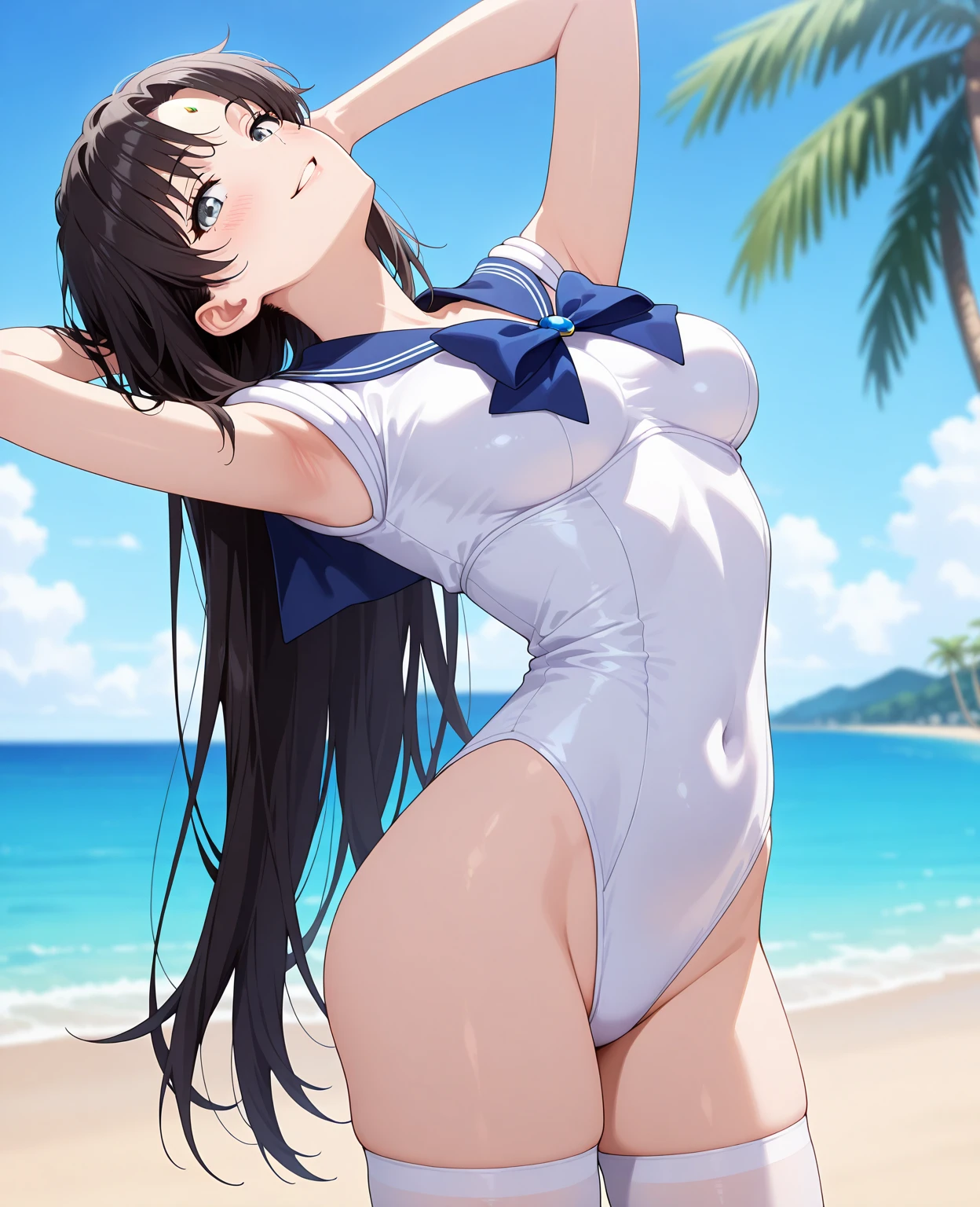 sailor swimsuit