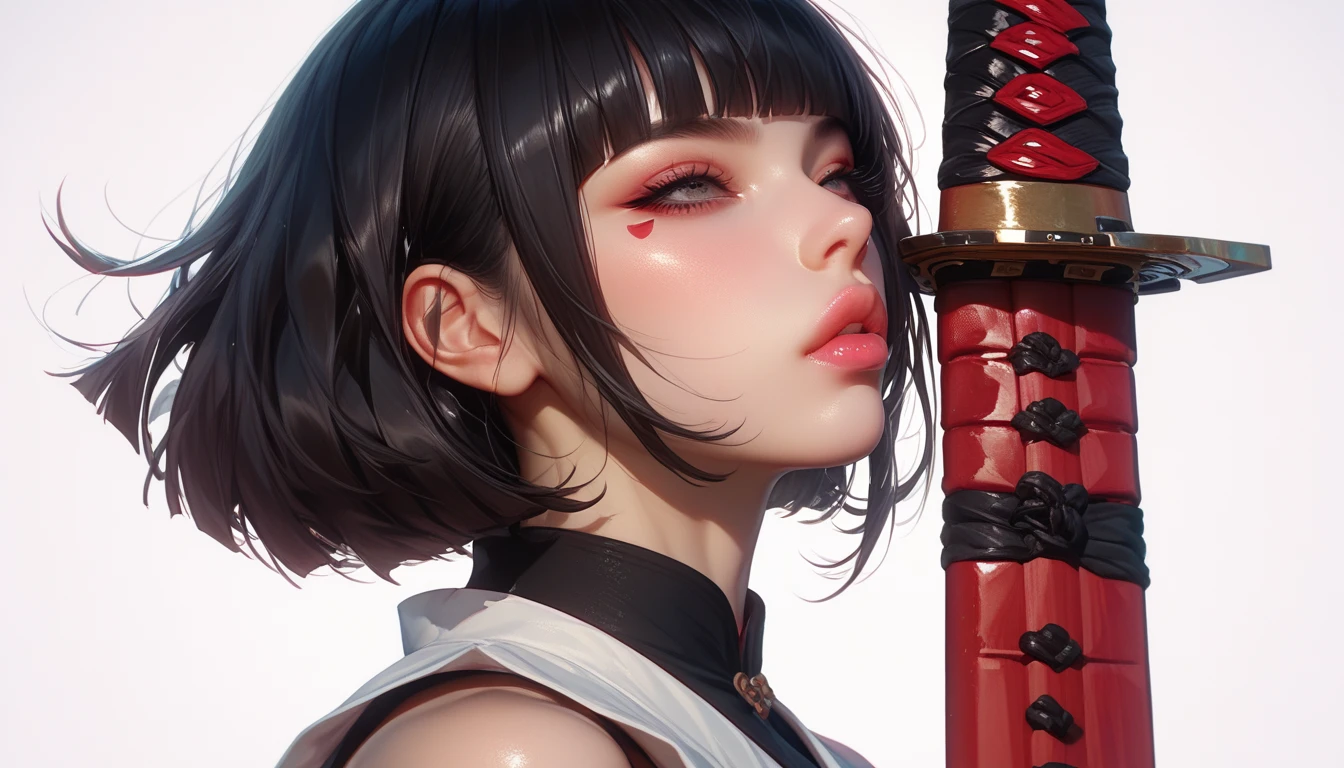 Foto retrato, hermosa mujer, seductora sensual, peligrosa bella, sexy traje, HDR, sharp lens, camara Canon R5