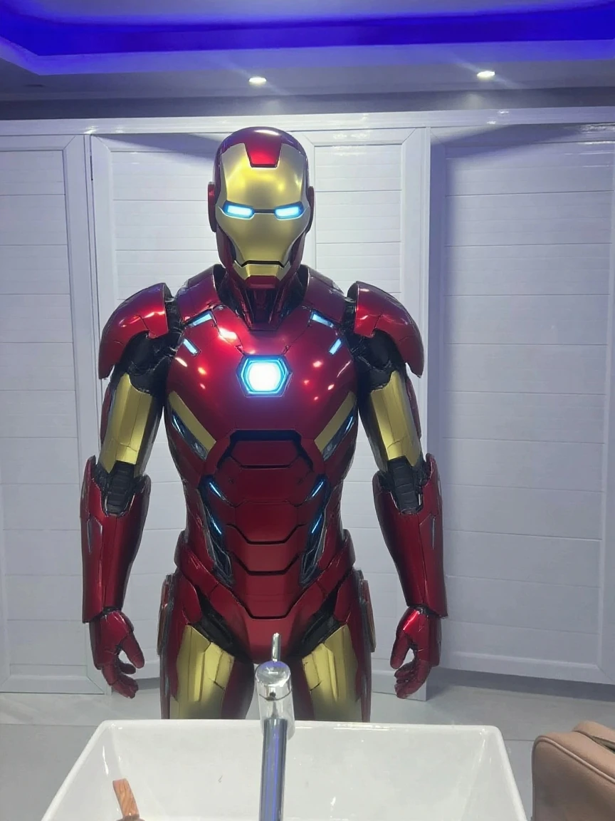 Man in Ironman suit, realistic