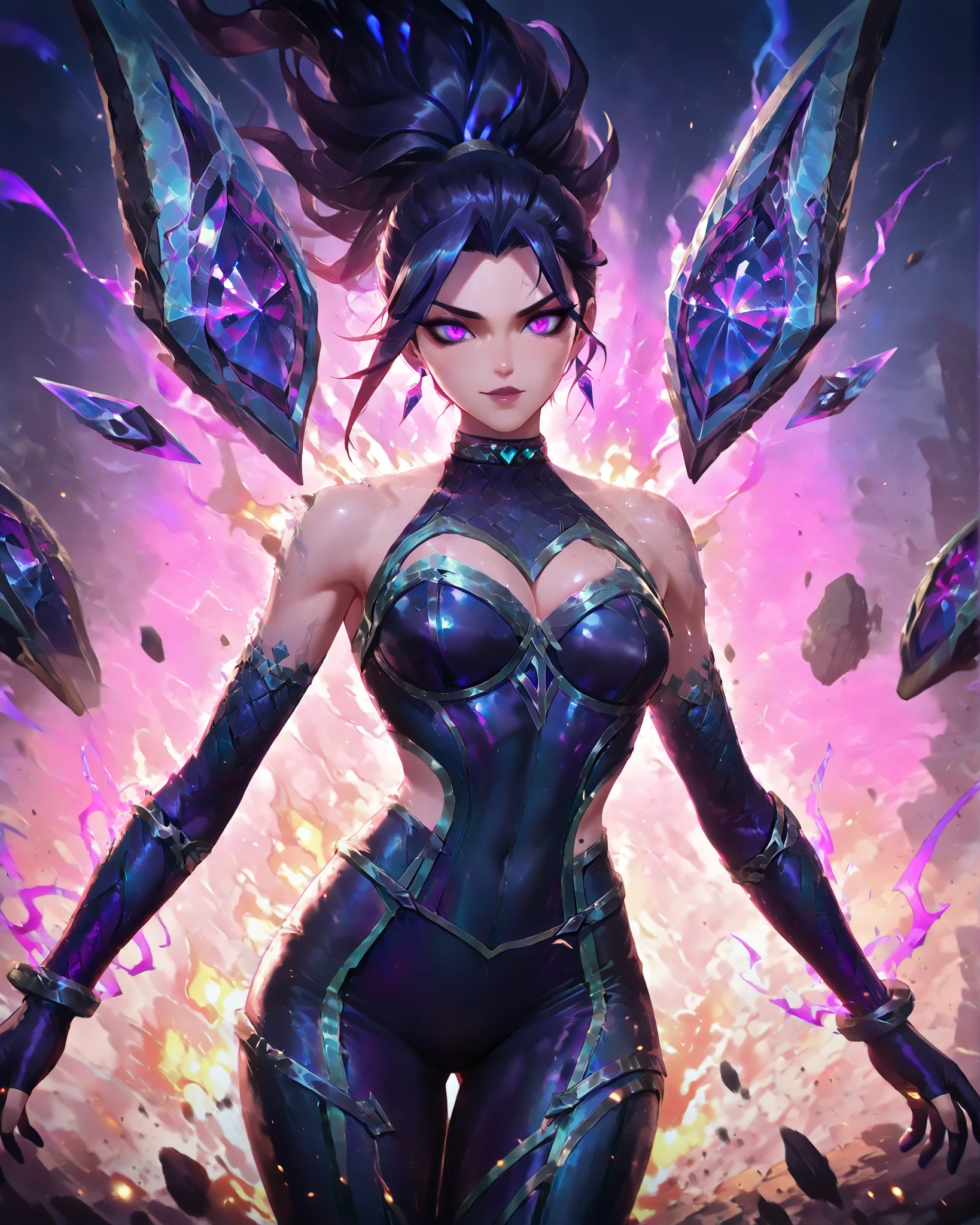 (8k, RAW photo, photorealistic:1.25) ,( lipgloss, eyelashes, gloss-face, glossy skin, best quality, ultra highres, depth of field, chromatic aberration, caustics, Broad lighting, natural shading,) looking at viewer with a serene and goddess-like happiness,big breast.