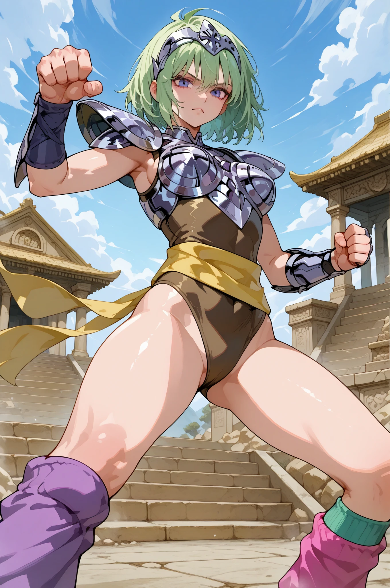 Hiiragi Rokuna, (Young face:1.2), (smile:1.3),cowboy shot,((((NFSW)))),beach,((NUDE)),((Greenhair)),pussy,(8k、Ultra-high resolution、Highest quality、Ultra-high resolution,(Watching the audience), alone,(Browsing Caution), (Beautiful big boobs: 1.2), (Pussy), (((Very thick thighs))),Wide Hips, Beautiful thick thighs, Huge round ass, Beautiful huge natural breasts,(Are standing/Are standing in honor),(Take off:1.5),Beautiful Hair, Beautiful Face, Beautiful and beautiful eyes, Beautiful clavicle, Beautiful body, Beautiful legs, Beautiful fingers, (Beautiful views),smile),((front:1.5)),
