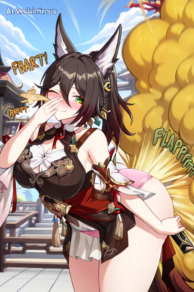 Tabletop, Highest quality, High resolution, Tabletop, Highest quality, Very detailed, Focus on women, Big Breasts,whole body,Anal Jelly,Golden poop is excreted from the anus,Simulated excretion,Voluptuous body,A well-trained body,Brown skin,Female Fighter,Torn Chinese Dress,bandage,Ahegao,Leg spread,A golden piece of shit,Scatology,defeat,Faint,syncope,Anal defecation,Abdominal muscles,Massive defecation,steam,4nal_balls_play,ej3ct1ng,1 picture,Don't split it like in manga,