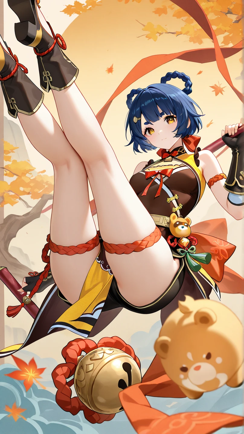 1 woman、(9 year old martial artist gives footjob to penis)、evil smile、black hair in twin buns、(short cheongsam)、cheongsam with slit、My shoulders are exposed、((raise your knees))、plump thighs、(foot on penis)、((sexy))、1st son、boy is a hero、(penis)、(Amazon Position)、(The man is wearing armor)、the man is lying on the ground、((discharge semen))、(On the dirt road in town)、((angle from below))、Stepping on the penis、