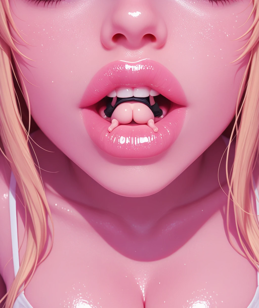 score_9, score_8_up, score_7_up,source_anime, high res image,masterpiece,best quality,girl,cute face,clear skin,white hair,short hair,pink eyes,inner_hair_pink,vaginal,creampie,gangbang,5boys,deepthroat,rolled eyes,