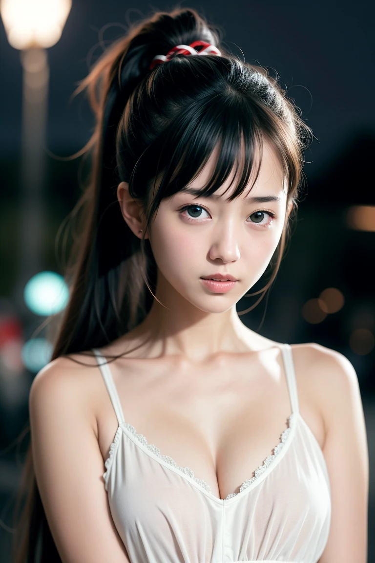 Divide Ratio : 4,3,1 Base Ratio : (a girl in a garden:1.1),(details of a very beautiful face)(best quality:1.4)16k resolution,(photo realistic:1.45), (realistic:1.45), 16k, HDR, (vivid colors), beautiful detailed lips, (red_lipstick:1.2), BREAK (Black hair twintail:1.2), sharp focus, physically-based rendering flowers in the background:1.2 soft sunlight, BREAK beautiful detailed eyes ((brown_eyes:1.2)) close up of a woman's eye with a digital rendering, BREAK (long blue_eyelashes:1.1), BREAK (pink_makeup:1.2), BREAK (white tanktop:1.3), BREAK, greenery,relaxed expression,dainty jewelry,friendly atmosphere,detailed background,harmonious colors,subtle shadows,peaceful ambiance,gentle breeze,faint sunlight,lush garden,beautiful flowers,delicate features,vibrant eyes,rosy cheeks,