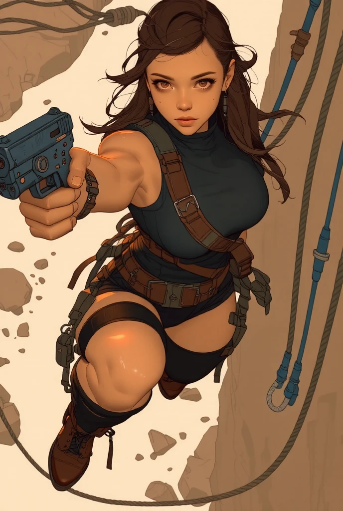 (best quality,highres),(realistic:1.37),(portrait),(studio lighting), ,solo mature woman,curvy, giant breasts, large perfect ass,straight strawberry blonde hair, brown eyes,full lips, seductive, ((lifted)), ((breastplate)), ((pussy view)), ((hanged:1.2))), (((mother surrounded by exited men:1.2))), (((huge erected penises))), (((she is restrained by rope:1.2))), (((she is strangled by rope:1.3))), (((standing on tiptoes:1.2))), (((on gallows))), (((Sophie Marceau:1.2))), (((head hanged by noose rope around neck:1.2))), (((orcs:0.8))), (((one naked natural sagging breast))), (((gibbet:1.2))), (((tense rope above her head:1))), (((medieval))), (((hanging view from below)))