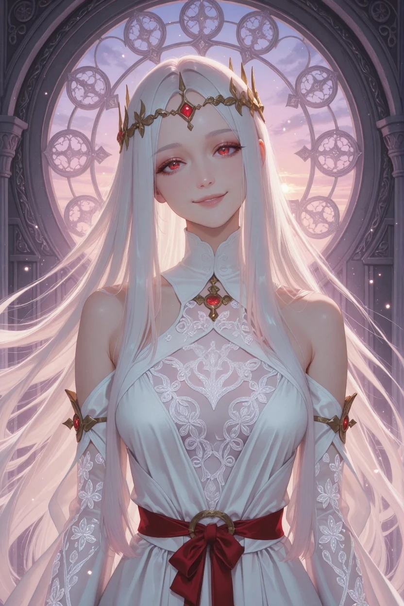 Créez une image ultra-réaliste d'une femme européenne dans la vingtaine 24 , avec une peau claire, des cheveux blonds ondulés, et des yeux bleus. Elle a un visage symétrique avec des traits fins, des lèvres légèrement pulpeuses, et un sourire chaleureux. La scène doit être bien éclairée, avec un arrière-plan neutre. La femme porte un maquillage léger et naturel. Elle a un look moderne et élégant, et pose de manière détendue et confiante , sexy et atiirante denudé