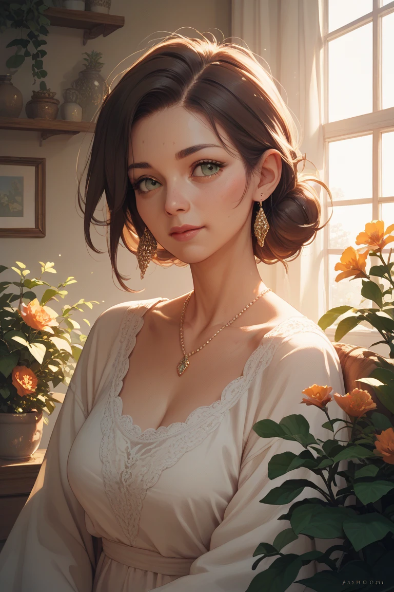 1girl, latin girl, long curly hair, dark brown hair, dark eyes, olive eyes