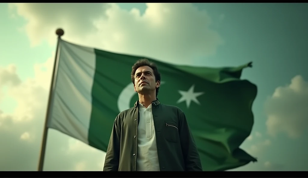 Pakistan independence day
pic of man and written name Burhan on shirt