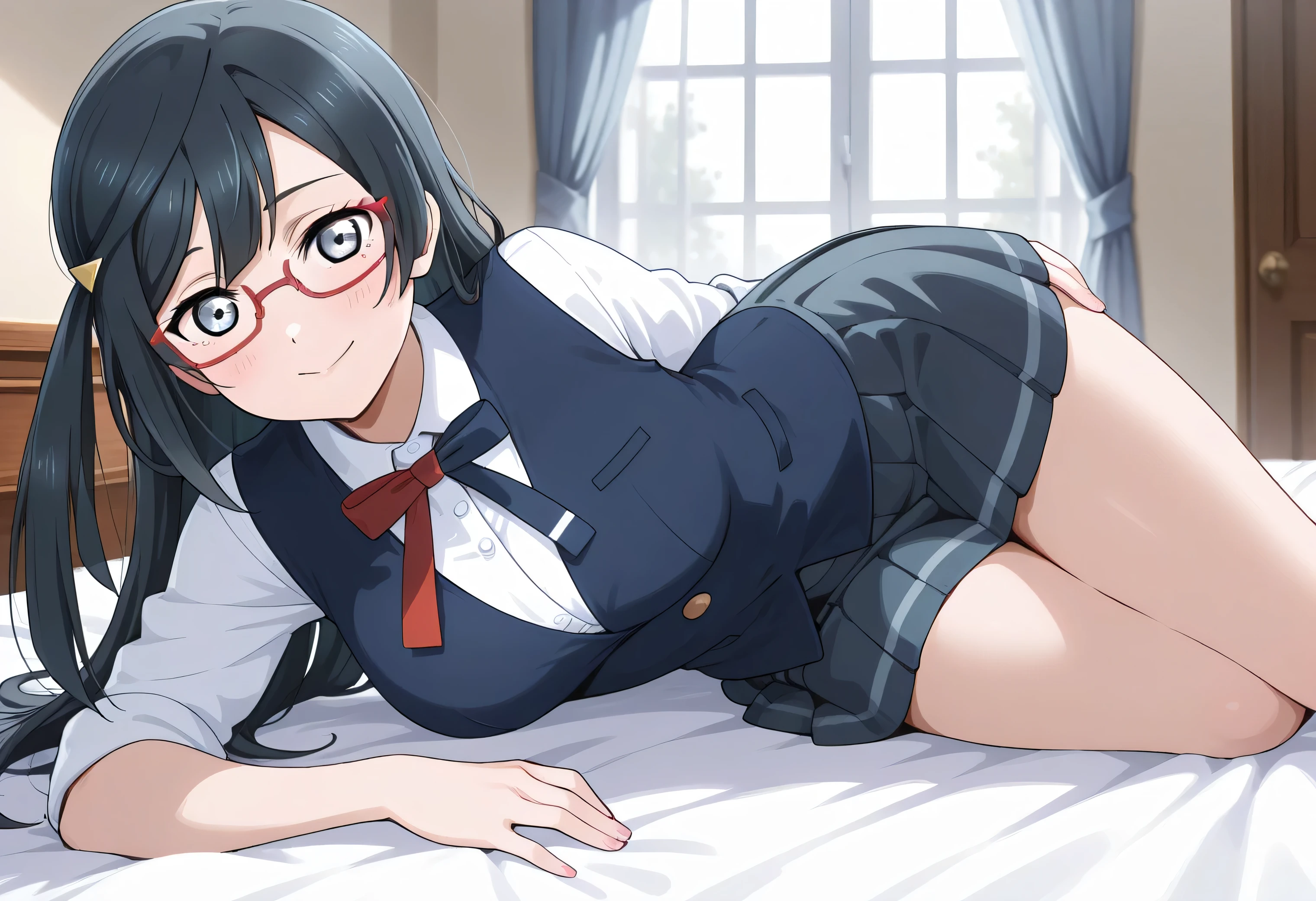 NSFW,(masterpiece、Beautiful Japan and Anume style、extremely detailed 8k CG、Sharp lines)、hi-school girl、blue hairs、cute little、serafuku、skirt rift、Detailed white sheer lace sheer thong mini thong panties、cammel toe、Thighs Thighs Nose protrusion、anime styled、美しいアニメのhi-school girl、A seductive anime girl、Smooth Anime CG Art、美しいアニメのhi-school girl、Beautiful anime girl、huge udder:1.5、(vaginal、ssex:1.5、One strong man:1.5、thick penises、Overflowing sexual fluids))、eye glasses、dynamic random poses、married woman