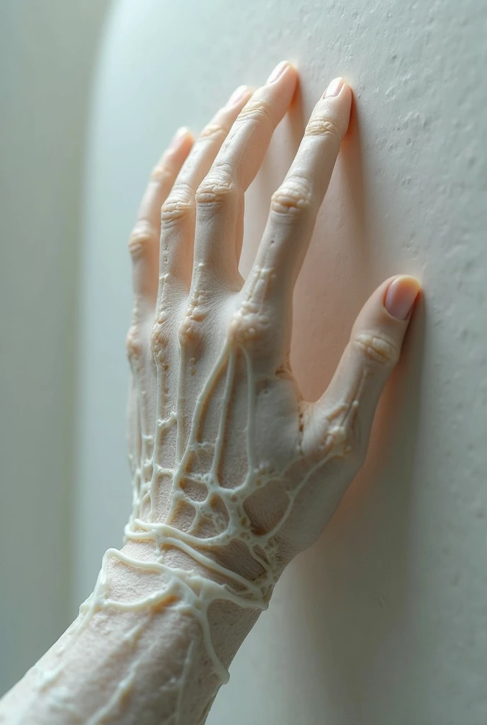 An alien species with three fingers on each hand would have a different anatomical structure than humans. Here's a description of what your hands might look like:

The alien's hands would be smaller, consisting of three long, slender fingers and an opposable thumb. The fingers would be evenly spaced and oriented in a triangular pattern, with the thumb positioned opposite the middle finger.

Each finger would be slightly longer than the average human finger, with a smooth and slightly curved appearance. The fingers may also have a flexible joint in the middle, permitindo maior destreza e amplitude de movimento.

On the tip of each finger there may be a small rounded pad or a retractable claw-shaped structure, that can serve a variety of purposes, como agarrar, manipulate objects or even for defense mechanisms.

The alien's hands would likely have a different coloration or texture than human hands, Depending on the species. Eles podem ter uma textura de pele escamosa ou lisa e podem apresentar uma variedade de cores, patterns or even bioluminescence, depending on the alien's environment and evolutionary adaptations.

No geral, These three-fingered hands would be specialized for the specific needs of their alien species and could be able to perform complex tasks, Just like the human hand.