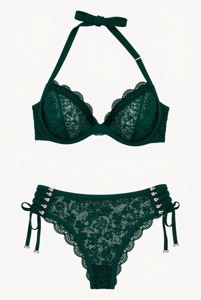 1 mature woman in, age50, Solo, medium casual hair, Bob hair, curvy body, Looking at Viewer, grayblondehair, Bare shoulders, Brown eyes, jewely, Full body, a necklace, off shoulders, (wearing elegant patterned tie tube Lacy green heart Bikini), Distant photo, Realistic, A sexy one, beautiful colour, Perfect skin, 3 bust size, instagram (Realistic, A high resolution),photo size 3:4, 1 cute sexy mature woman, large expressive blue eyes, happy, (8K, raw photo, Best quality, High detail, curvaceous forms, curvy body, seductive pose, in the studio Foto with three ports lighting, black wall background. She smile with Extraordinary Pleasure expression. Her back is turned to the photographer