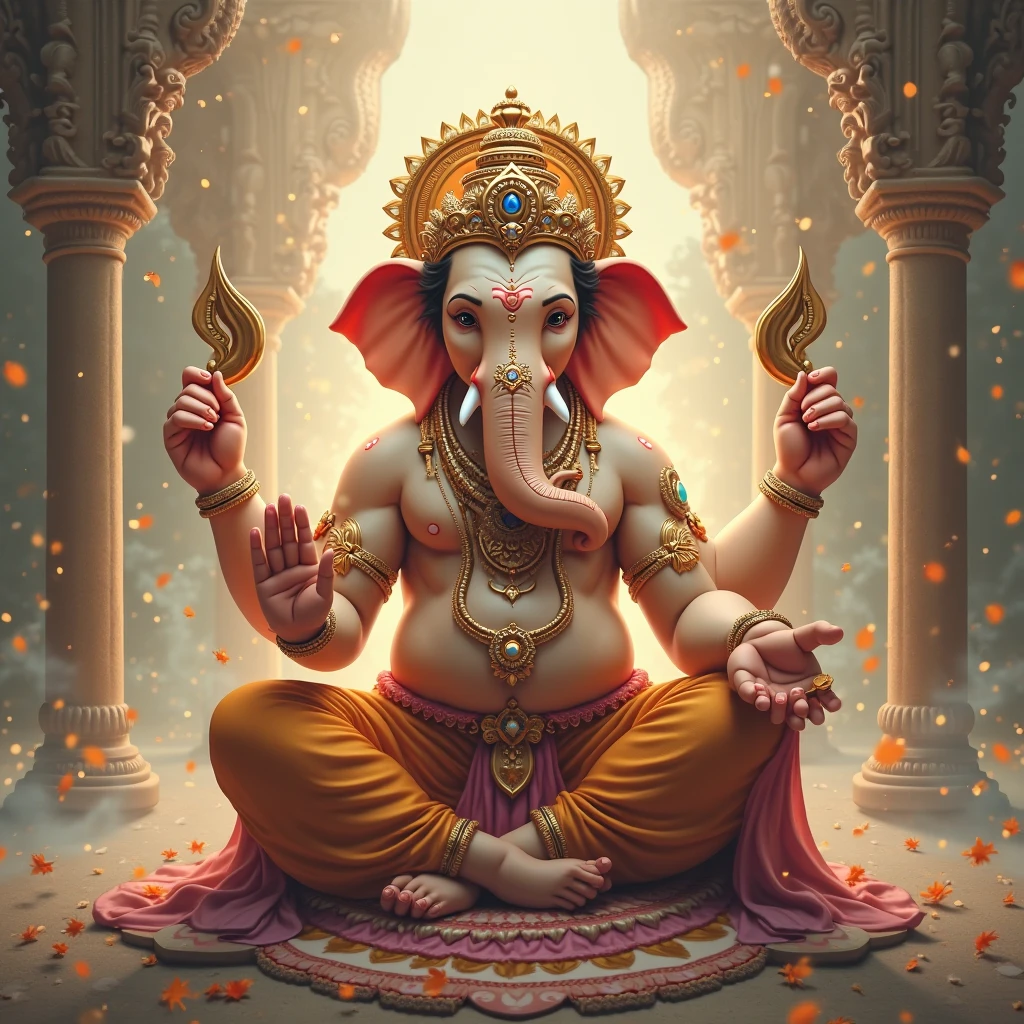 lord ganesha performing ethical hacking