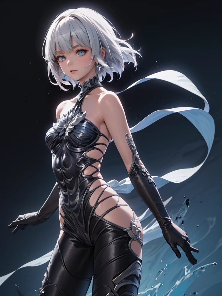 Mini Ghost in the Shell, (Ghost in the Shell), solo, ray tracing, 3D style, 3DMM, ((oses per photo)), ((oses ouch cada foto)), fully body,(Front view),(Costas Issue), (Emist on the left), show flat belly, (((oses per photo))),(very big breastsperfect ass, perfect and symmetrical eyes, (perfect handuturistic sword in hand)), ((short hair)),((Open wizard clothes)),white clothing with textured edges, skin fair, luouchas detalhadas, White thigh-high tights with trim, ouchestido aberto ouch "ouch", Waist slender, big legs, low water, Show legs to the top of the waist, (broken fabric falling over the legs),((open top)),ultra realistic skin, realistic human eyes,ultra realistic skin,((striped shirt)),super sensual suit, colorfully,top with ruffles,(pubis with a lot of volume),(extremely sensual),(very sensual),(((very detailed high level lighting))),(((raytracing))),(((couchstic effect))),(((bodysuit open to the waist))),((costume fitted from the breasts down, perfectly imitating the curves of the body)),((Visible pubis)),((decoration over the pubis)),((drawing on the pubic region)),(((tattoo over groin))),((LED design on the crotch))