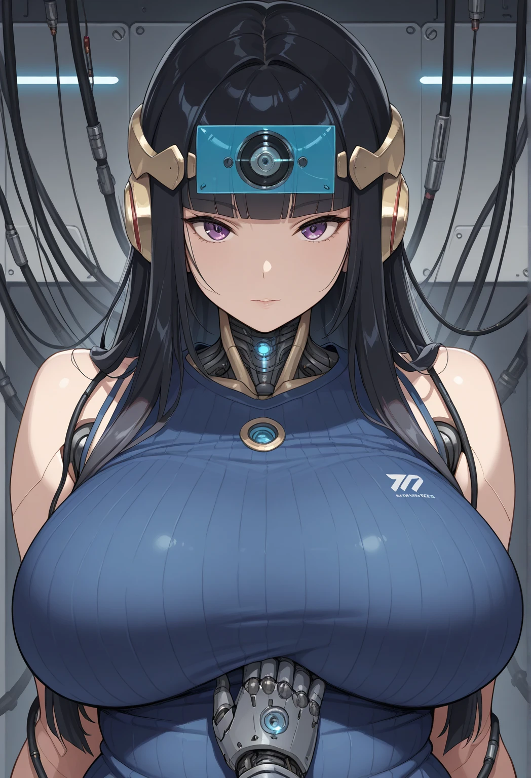 In this acrylic painting signed by the artist "ai Jonas," a wave of nostalgia sweeps through a vibrant, science fiction landscape. At the heart of the scene, a buxom woman with a sultry gaze commands attention as she pilots a sleek, retro-futuristic spaceship. Her curves are accentuated by a form-fitting spacesuit, a blend of vintage pin-up style and futuristic design, highlighting her confident and alluring presence. The cockpit around her is filled with glowing dials, levers, and screens that emit a warm, ambient light, casting soft shadows that enhance the nostalgic atmosphere. Through the viewport, a vast expanse of space unfolds, dotted with twinkling stars and distant galaxies, evoking the golden age of sci-fi dreams and adventures. The background features other spacecraft zipping by, with neon trails and distant planets adding depth and intrigue to the setting. The combination of classic beauty and futuristic elements creates a mesmerizing contrast, transporting viewers to a world where the past and future intertwine in a timeless dance of allure and adventure.