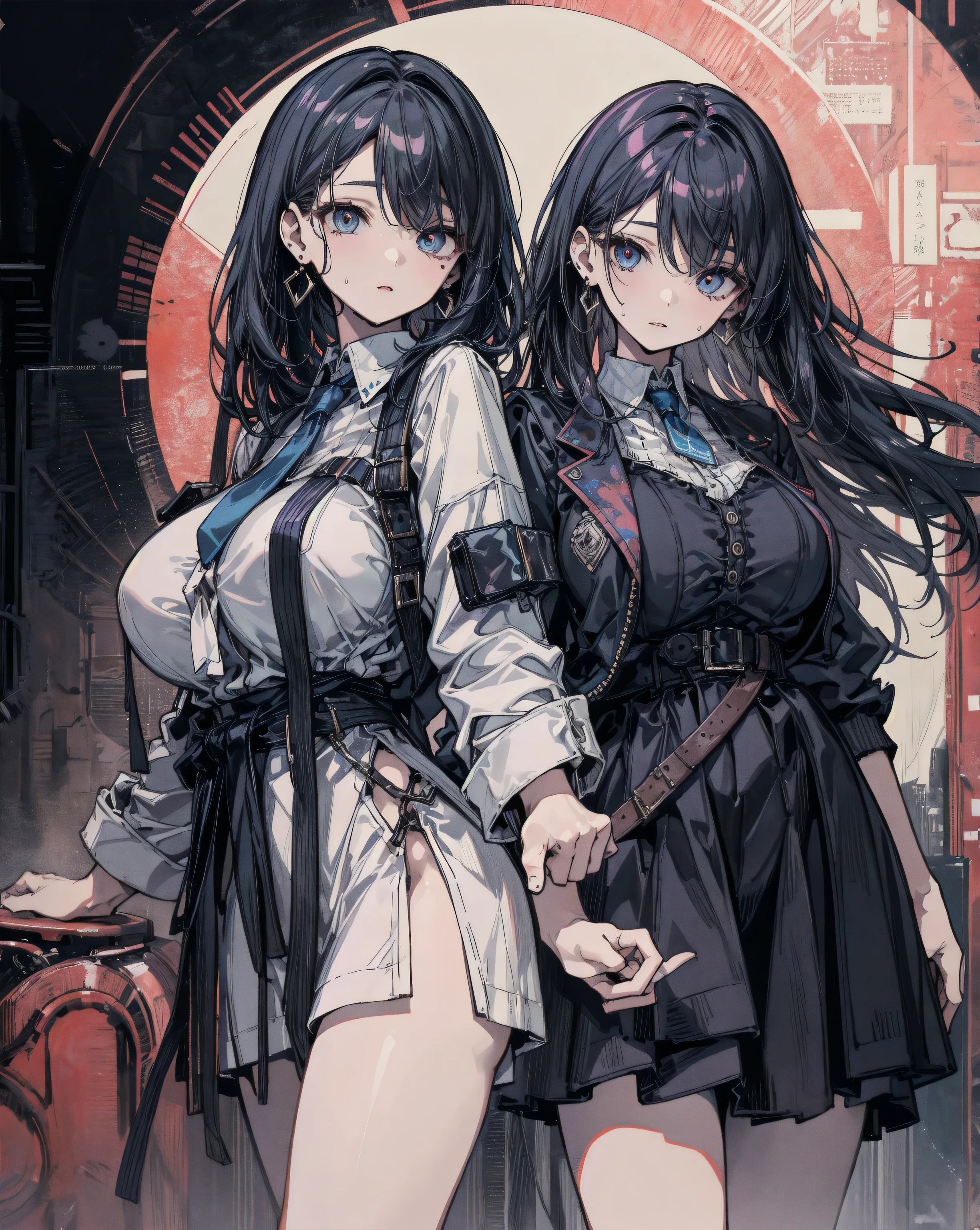 Blurred, depth_of_Field, Blurred_background, machine, School_machine, classroom, Blurred_prospect, School_chair, chair, skirt, bow, 1人of女of子, of上_machine, alone, black_hair, School_uniform, pantyhose, Sitting_of上_machine, indoor, School, black_Legwear, curtain, short_hair, bowtie, black板, Sitting, shoes, shirt, red_bow