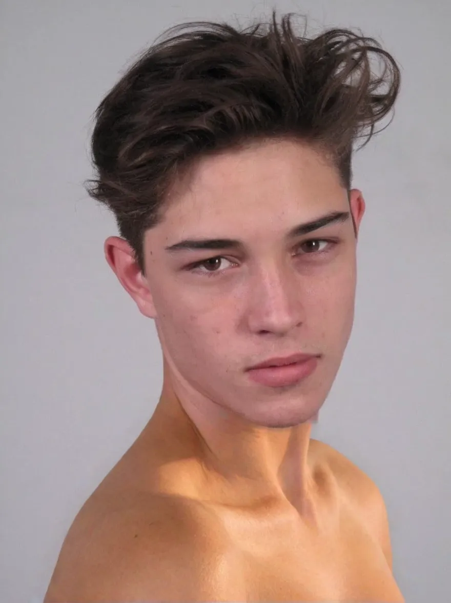 2boys in photo , interracial, gay, dark-skinned male, lips,, kiss,
perfect face, thin, 20 year old, , gigantic , Black and kpop idol, fair skinned cambodian, , skin texture, harmony face , simple background, Nude , best quality , RAW photo, subject, 8k uhd, high quality, photo realistic, supermodel, nude,
RAW photo, subject, 8k uhd, soft lighting, high quality, film grain, ,
realistic, ((only male , only boys)) , This photorealistic portrait combines the style of National Geographic., Capture every detail of his textured skin in 8k resolution. Leica digital SLR camera. His features were clearly visible., From the deep-set eyes to the chiselled jawline., Make this image a true masterpiece..Lift. (8K UHD、RAW Photography、Photorealistic Portrait Leica Digital SLR、Lifelike images) , full length shot (fls) , sexy , eroticism , nsfw , hips, thighs