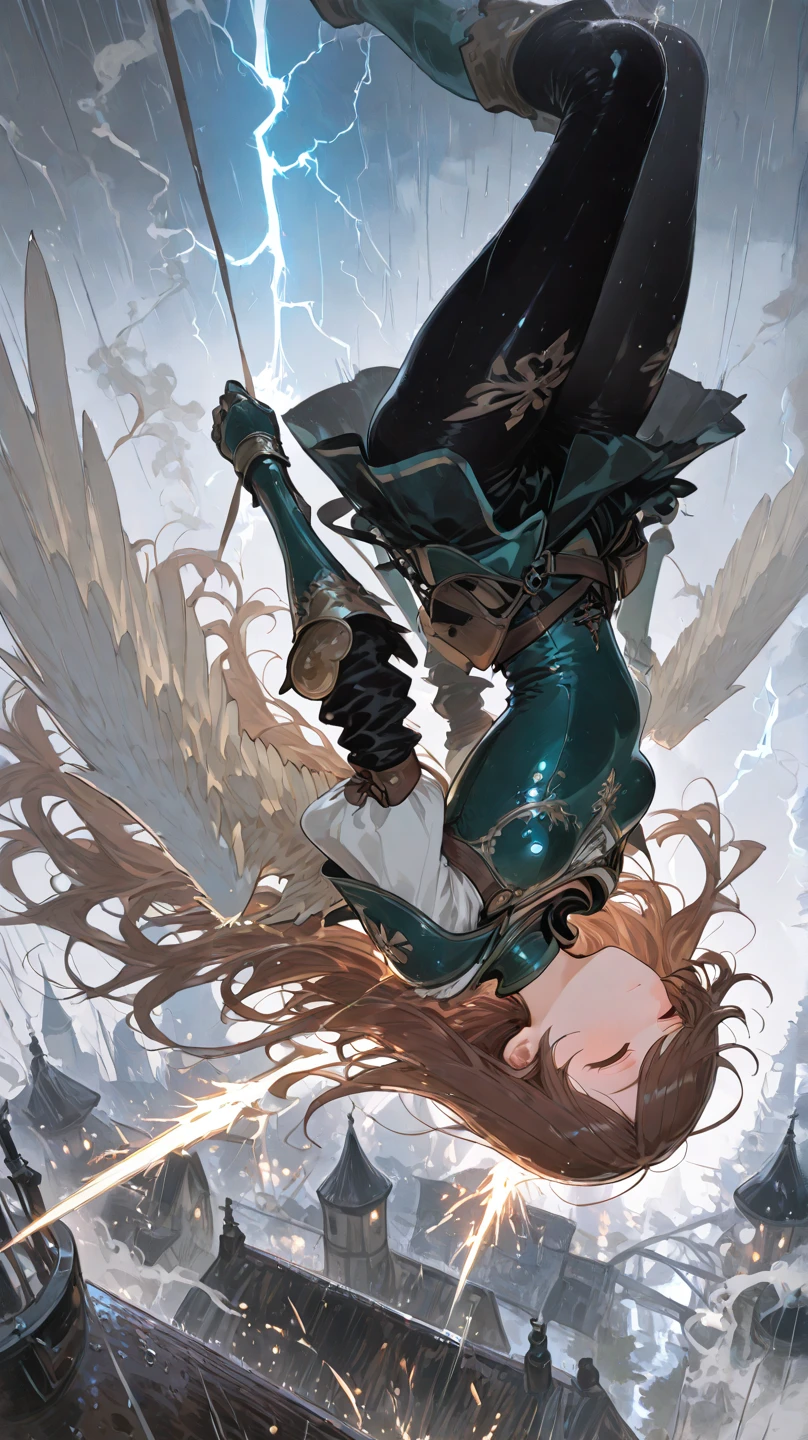  ((best quality)), ((masterpiece)), (detailed), 1 fairy girl, off-shoulder sweater, a fairy, fairy girl, winged pixie girl, girl fairy, various different types of insect wings, small breasts, NSFW，Covered with tentacles, encoiled by tentacles, Tentacles around the body, many tentacles, captured by tentacles, bound by tentacles, trapped by tentacles, Fine details，Tentacled，Tied with tentacles, roaming tentacles, drooling，Crying，horrified expression, panic, fight for survival, Detailed body，Full limbs，NSFW, being pulled into a flower, wild environment, jungle, terrifying floral environment, horrific nature, predatory flora, fairy catcher, fairy trapper, fairy catcher plant, fairy trapper-plant, fairy catcher flower, fairy trapper-flower inspired by carnivorous plants; a plant occupying the equivelant evolutionary niche as a spider would 