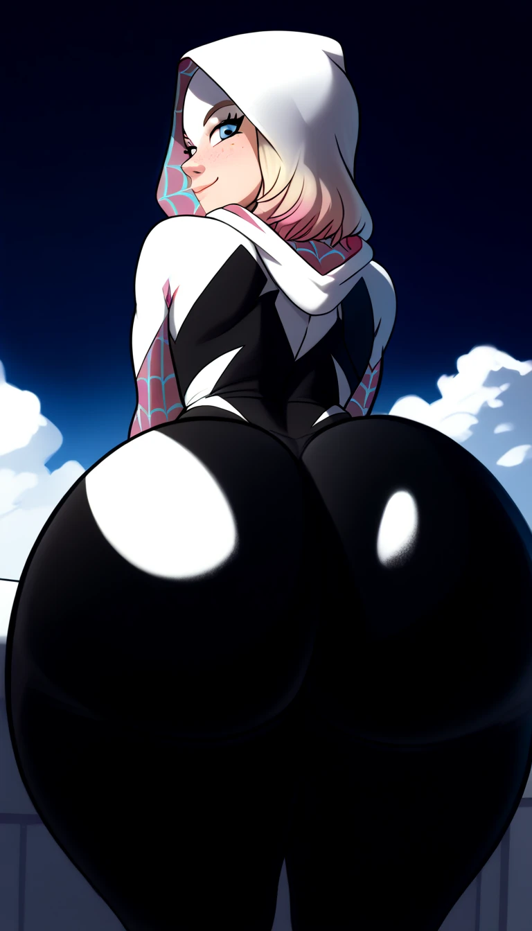 girl, (huge breasts size 130 cm), (narrow waist), Powerful woman, echidna re:zero, by white, big butt 160cm, beautiful face, fine features, Red eyes, SMILE, devil, evil, psychopath, horns, back view, butt in sight, amazing butt, sinister aura, darkened face, SMILE maliciosa, dark aura, rear focus, giant butt, ass bigger than her legs, fat ass, fat giant hips, too giant ass, focus on the ass, Masterpiece, details