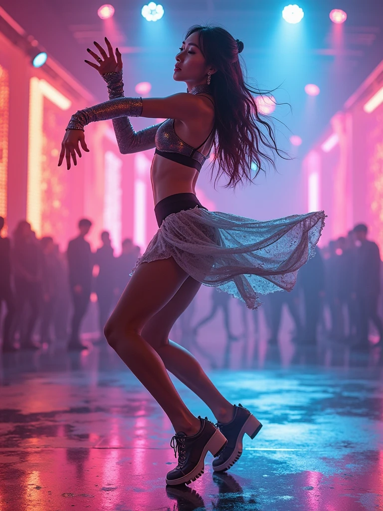 rock dance ballerina