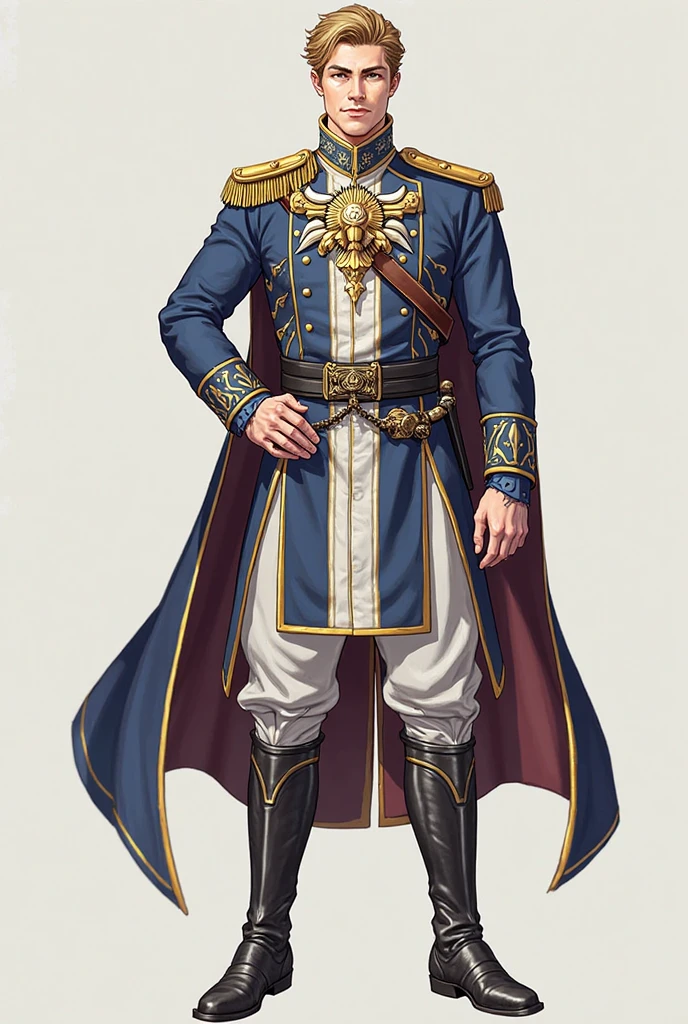 (extremely detailed CG unity 8k wallpaper),(masterpiece), (best quality), (realistic), (((best�quality))), ((ultra-detailed)), (illustration),male emperor wearing a high detail royal suit, surrounded by armored knights , detailed pupils, volumetric lighting, particle effect, short hair, beard,