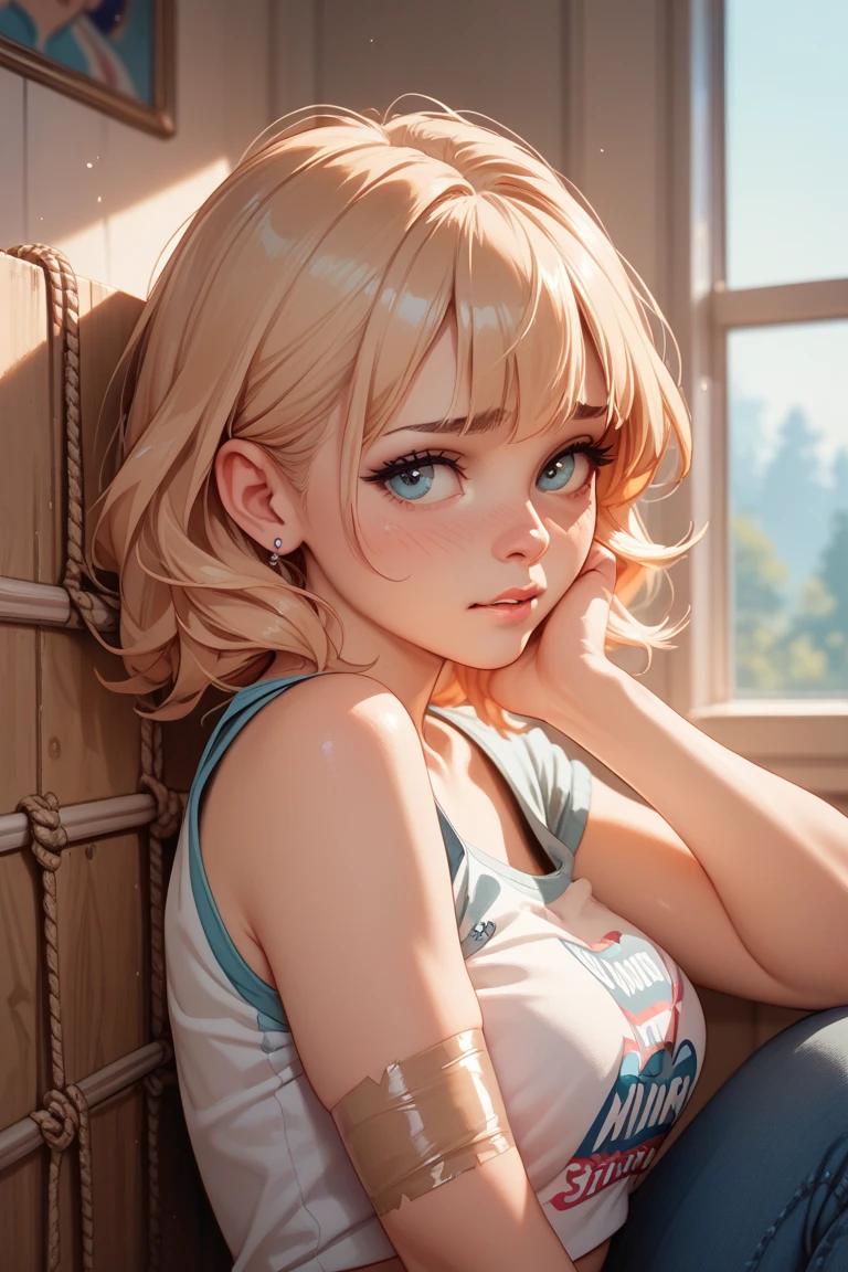 (realistic, photo-realistic:1.4), (best quality, masterpiece:1.2), RAW photo, high resolution, intricate details, extremely detailed, insanely detailed, incredibly detailed, sharp focus, (full body), looking at the viewer, solo, 1girl, a Japanese female idol, (revealing lingerie:1.5), (kneeling with open legs, turn around, look back, ass focus, angle from below back view:1.2), (detailed face, beautiful detailed eyes, beautiful pupils, sophisticated nose), collarbone, pale skin, fine-textured skin, photo background, indoors, home,,,[Konoka Matsuda, Hinatazaka46],