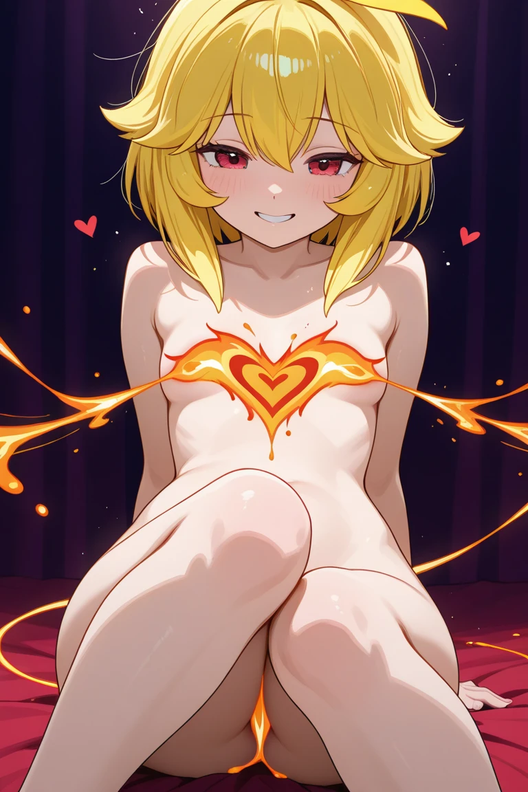 NSFW,masterpiece,Highest quality,High resolution,Super detailed,oshino shinobu \(Bakemonogatari\),Golden Eyes,Blonde,High quality micro bikini,Love Hotel at Night,Luxurious Room,Oho face,Embarrassed,fear,blush,Leg spread,orgasm,Climax,Squirting,Ahegao,Roll your eyes、squint,One man,Having sex,Creampie,