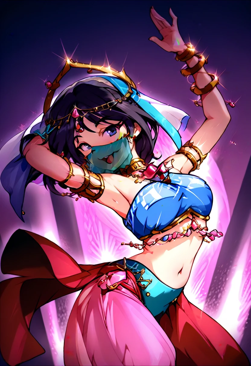 "(best quality, highres, ultra-detailed), 2 women, Desi, 40, average build, in colorful body paint,(playful, vibrant) jesters, wrestling for a crowd of rowdy aliens, in an(otherworldly) atmosphere,(fantastical, whimsical) outfits, (elaborate face makeup), (bright, vivid) colors, lively expressions, (dynamic poses), (mysterious, ethereal) lighting"