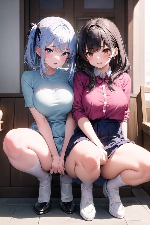 masterpiece, best quality, highres, dragon ball, blmsdup, bulma, aqua hair, one side up, pink dress, long sleeves, collarbone, medium breasts, outdoors, , evil smile,、Orgasm Face、closed eye、Blushing cheeks、Arched back、(vaginal pennis:1.2)、(male people:1.3)、heterosexuality、(lying back on:1.6)、(Open leg women:1.4)、(Intense sex:1.7)、(cum shots:1.2)、nsfw、