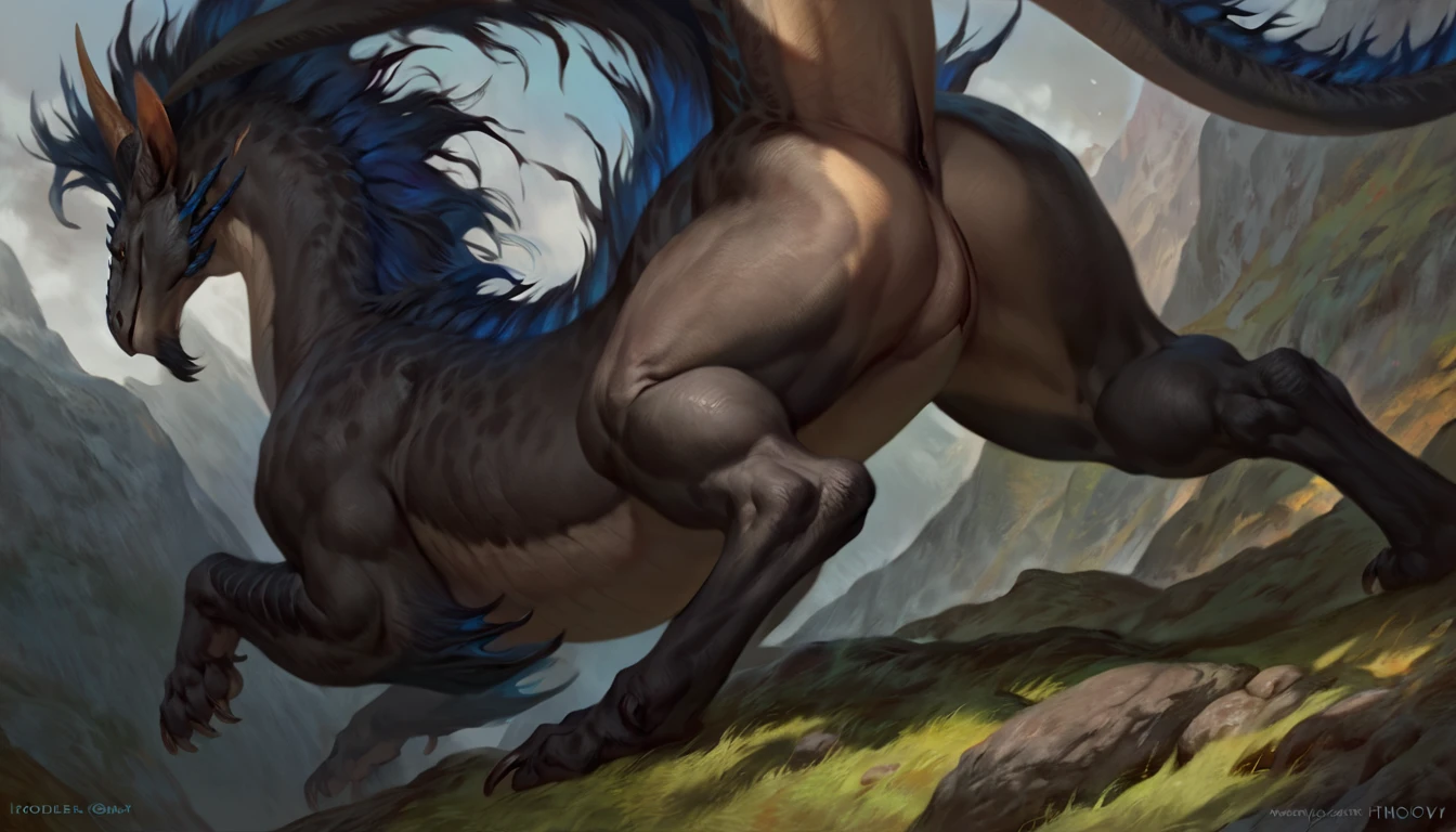 ultra-detailed, masterpiece, masterwork, high quality, best quality, hdr, (nature), nsfw, male, solo, avian, ((nude)), (white little body crow), (long silver hair, beak, closed eyes sleeping), horn, dragon ears, lying, dynamic angle, (foreskin, perfect balls), Hands and wings in one piece,