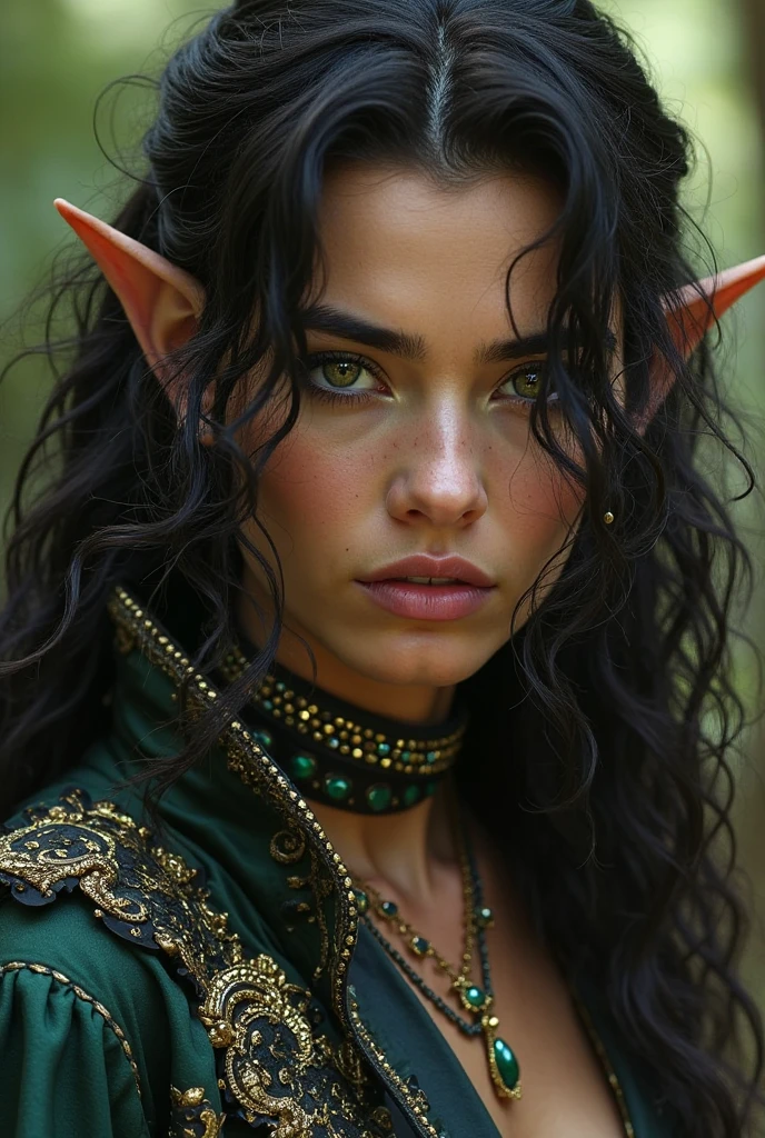 ((Elves: 1.5)), (head of&#39;artwork), (best quality: 1.0), (Ultra haute résolution: 1.0), detailed illustration, detailed landscape, forest , fougères, plants, Vibrant coloers, 8k, Nuit, lunar clouds, ((magical, guapo: 1.4 )), ((best quality, Vibrant, 32,000 well-defined lights and shadows)). starry sky 