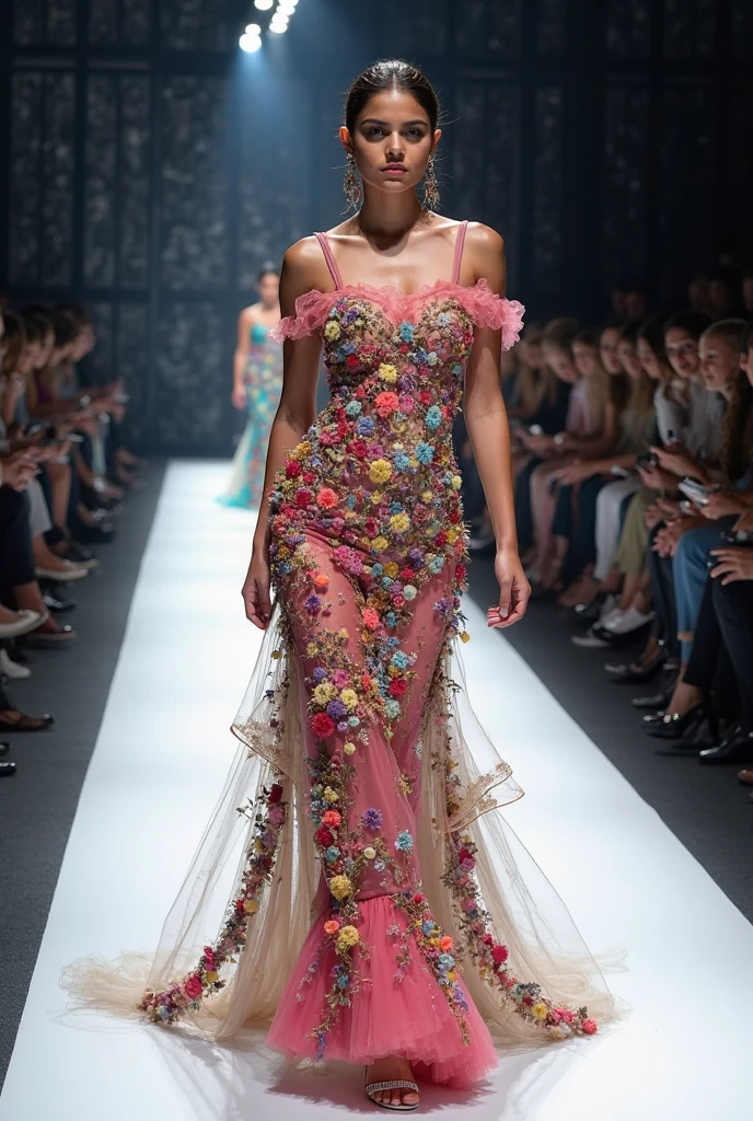 Best flower that can be used on a dress