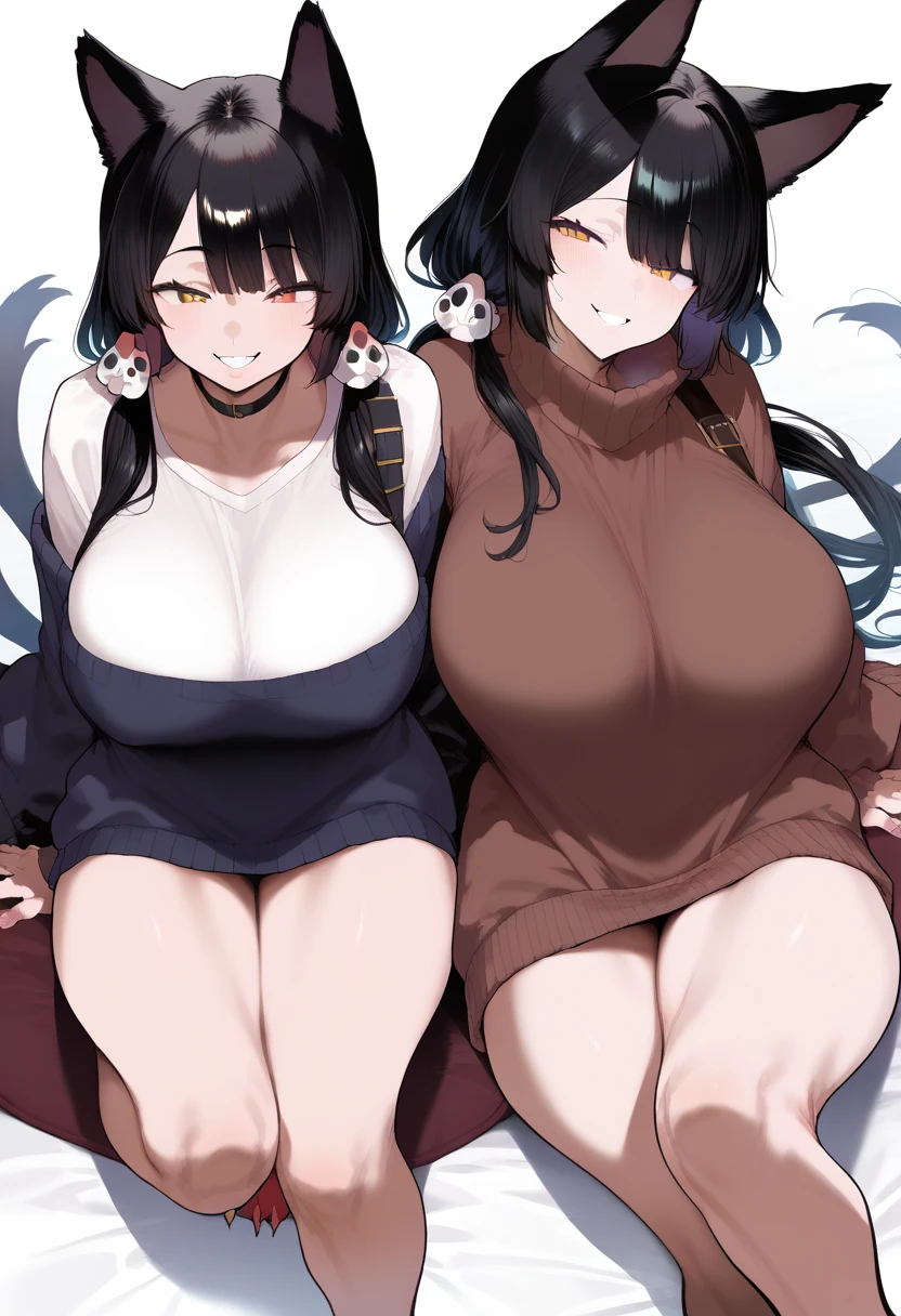 1 girl, big breast, black long hair, red eye color, wearing white shirt and black short skirt, sitting on floor with arms wide open, extremely detailed CG, beach, (cowboy shot), (perfect hands, perfect anatomy), full body illustration