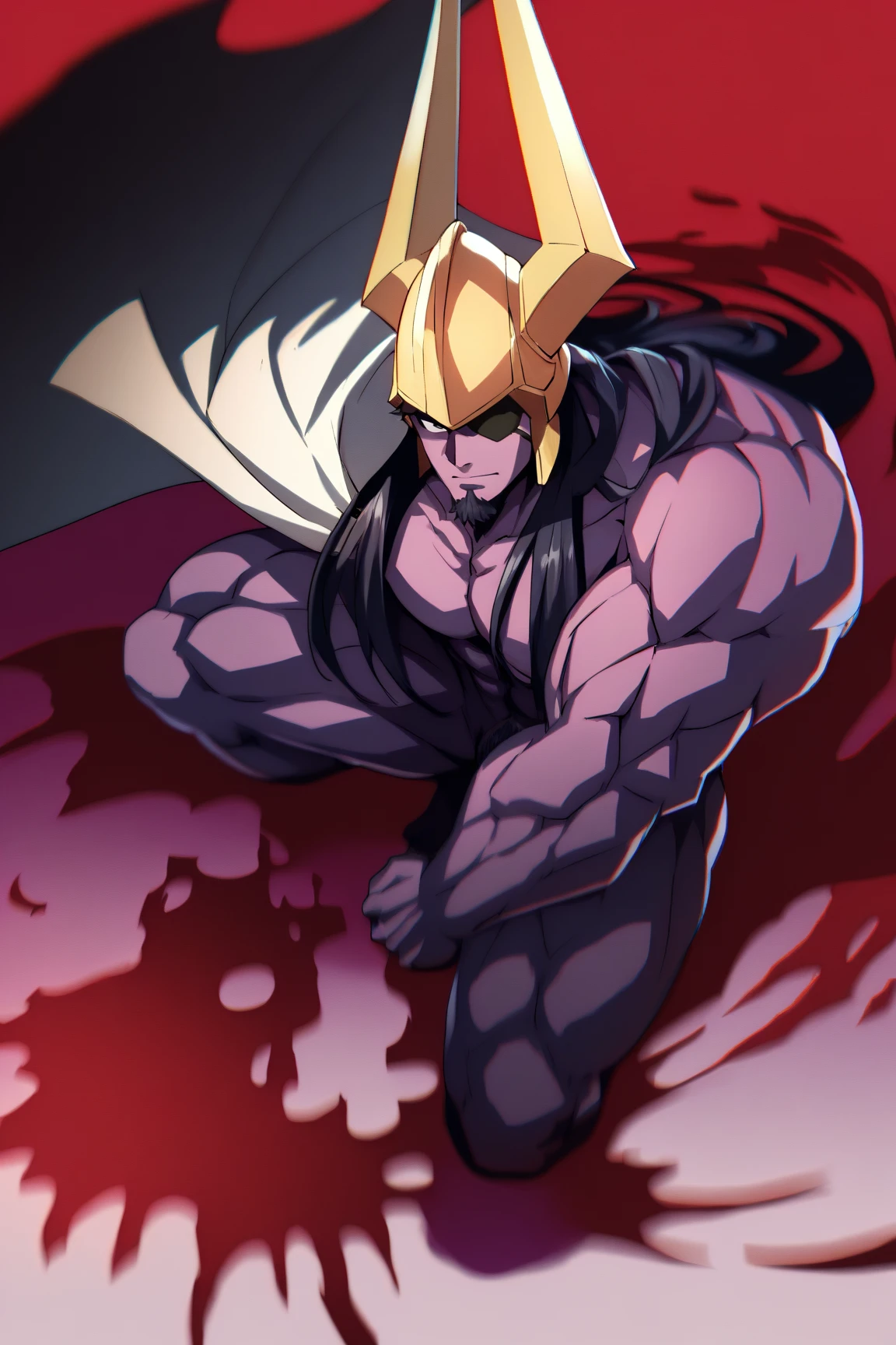 Toei animation style,(((Huge muscles))),Face the enemy,High definitionな顔,Hünkel,Handsome,good looking,((Huge penis,Anal Sex 1.7)),Crying face,Silver Hair,ejaculation,8k,High definition,Masterpiece,Detailed Description,Spike Hair,tall,Under eye paint,Trembling,ハルクのようなHuge muscles,countless black tentacles,Sticking out tongue,Lean back,Spider Suit,ぺニスを揺らしながら,rape,Devilish wings,Cat ear,Partially torn armor,(((Black slime jumps into my solar plexus 1,8))),Open your mouth wide,Unfocused eyes，A huge black tear，Muscular penis，bulging muscles,rape,