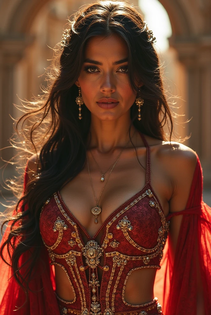 Create a eye-catching advertising image for a Panamanian handmade jewelry business