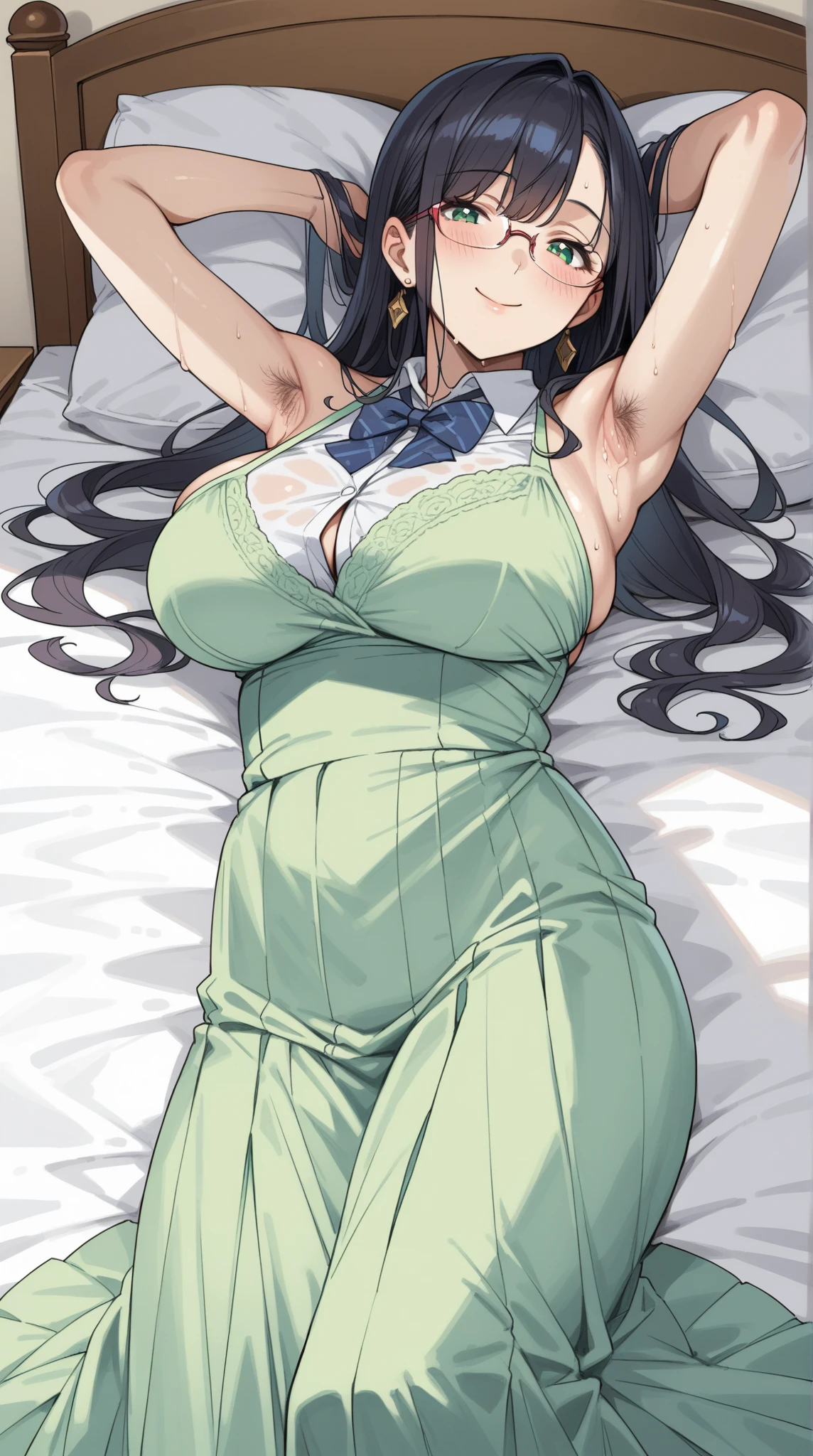 Top quality,masterpiece,perfect body,beautiful,big breast.