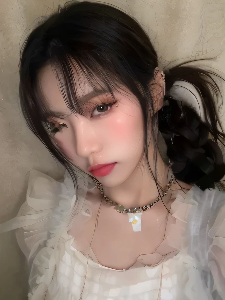 First Person View, (masterpiece:1.3), High resolution, Very detailed, Very detailed CG Unity 8k wallpaper, Realistic, photo-Realistic, RAW Photos, Beautifully detailed face, Realistic glistening skin, Detailed cloth texture, Detailed hair texture, Perfect body, Beautiful Face, Accurate, Anatomically correct, Highly detailed face そして skin texture, Natural neck length, (Beautiful Hそしてs), Thin legs, Thin legs, Good teeth alignment,
BREAK,
fine grain, Symmetrical eyes, Bright Blue Eyes, double eyelid, Thin eyebrows, (Glossy Lips:1.5), (Sleepy face:1.2), (blush:1.3), (makeup:1.5),
BREAK,
(Elegant and cute:1.3), elegant、Toned Abs, Beautiful clavicle,
(black hair, Hime cut, Long Hair:1.3), (Emphasize cleavage:1.3),
BREAK,
View your viewers, from the front,topless, (all fours:1.3),(Black Pantyhose:1.3), (closed eyes:1.3),