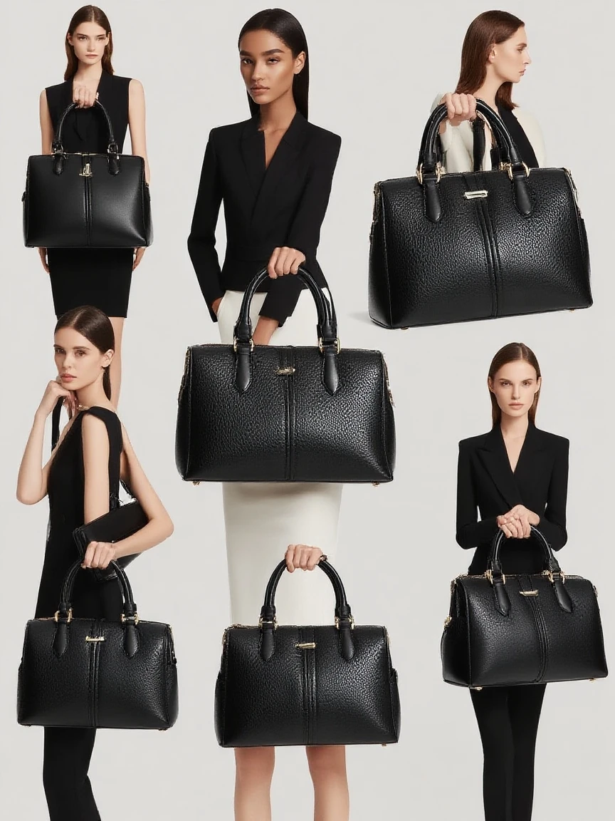 Industrial design, women's bag, fashion sense, lambskin, minimalism, surrealism, lambskin, lotus elements, 8k, show bag only, metal fasteners