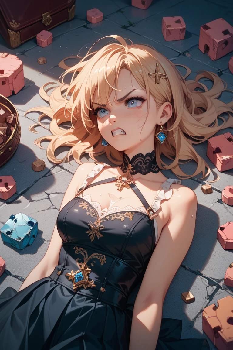 Cute little loli,Be proud,Look up,Female imps,Defeated,Collapsed to the ground,The body is milked,roll eyes,Blushlush,