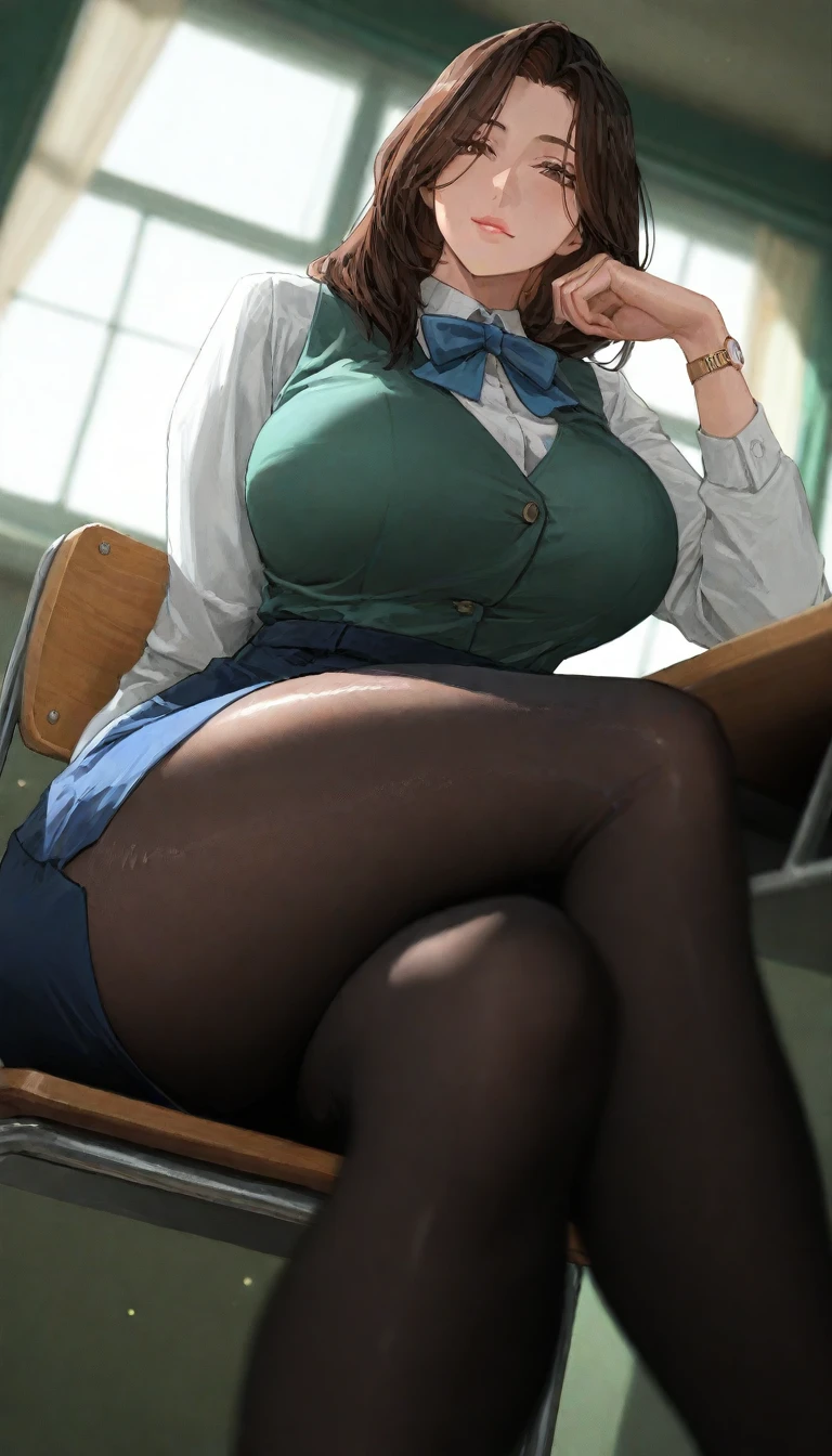 (8K:1.5),Highest quality,One Girl,((Big Breasts:1.3)),Curvy,orgasm,blush, Sweat,blonde,White shirt,Pink Skirt,mini skirt,classroom,Please lift your skirt,Under the skirt,Lace panties,Red panties,White knee-high socks,Remember,(Panties digging into pussy:1.6),(Love Juice:1.5),(Steam from panties:1.6),(Open your legs forward:1.3),(View from directly below:1.6),(zooming:1.1),(Hot body:1.3),(Face sitting:1.2),(Dripping love juice:1.4),Horny,(stockings,garter belt:1.2),(Black Girdle:1.3),(Mansuji:1.6)