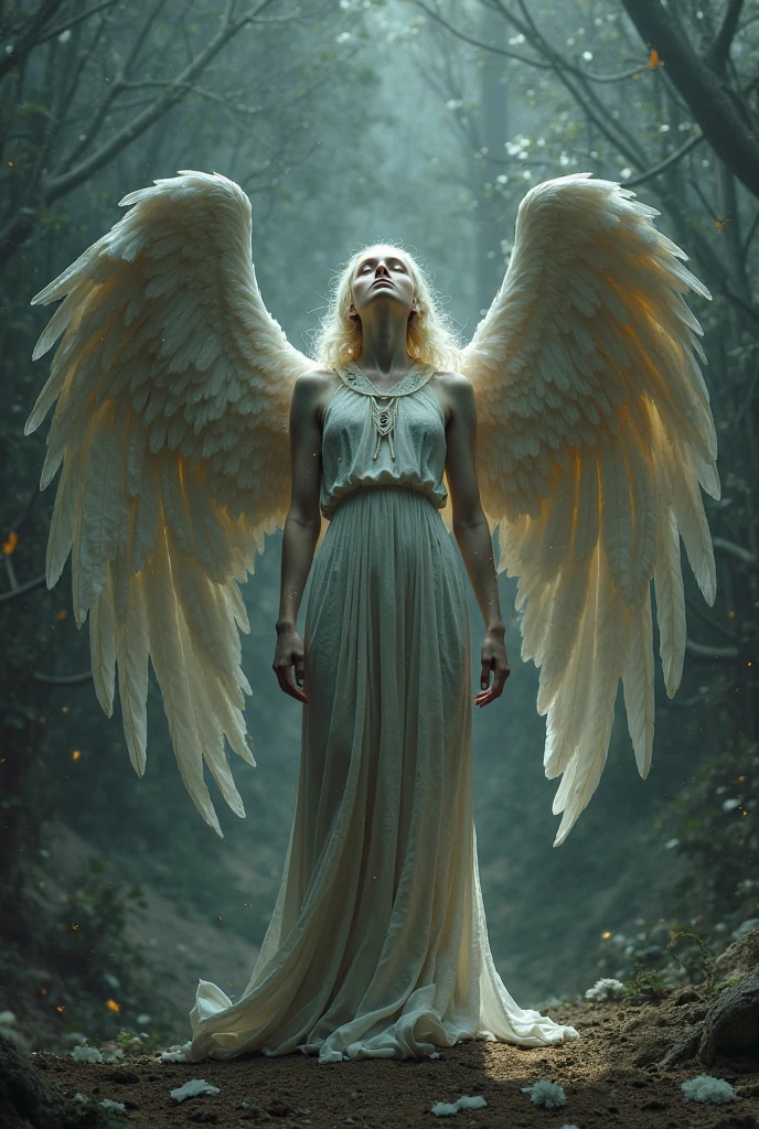 Bird metamorphosis-human art
