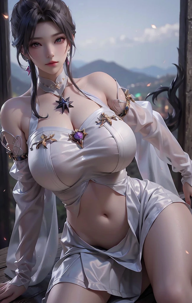masuter piece、top-quality、Highest Standards、Top image quality、masutepiece、intricate detailes、High resolution、Depth Field、natural soft light、profetional lighting、Great smile、cheeks are reddened、(High Detail Skin: 1.2)、photorealistic anime girl render、Strong highlights of the eyes、Very large breasts、Perfect Anatomy、crotch open、blushing、Shy、Lying down、Panties are visible、Skirt flipping、((Torn and tattered damaged))、Body shiny with oilerectile nipple))、8K resolution、intricate clothing、Intricate details、Panties visible through the skirt、Panties in full view、short bob cute, Fine、(The best illustrations)、8k UHD resolution、intricate-detail、top-quality、realisitic、ultra-detailliert、The best lighting、Best Shadows、Soft lighting、Ulutra HD、Dungeon and Dragon、caves、Dungeon、 A Necromancer、natta、Dark style、Succubus、Devil's Daughter、Bat Wings，(((Demon Hornlack-rimmed round glasses))))、(((Colossal tits)))、(Devil's Tail)、(red eyes glowing:1.6)、​masterpiece、beautiful countenance、Tindall Effect、photos realistic、(High Detail Skins:1.2)、8KUHD、Digital SLR、hightquality、a picture、hight resolution、 absurderes、Ponytail distortion、best ratio four finger and one thumb、1 girl、hair adornments、Red sparkling gemstone necklace、jewely、Beautiful expression、Body Up、Large breasts emphasis、Toned waist、Wide buttocks、Tindall Effect、Photorealsitic、(High Detail Skins:1.2)、pink nipple, pink pussy