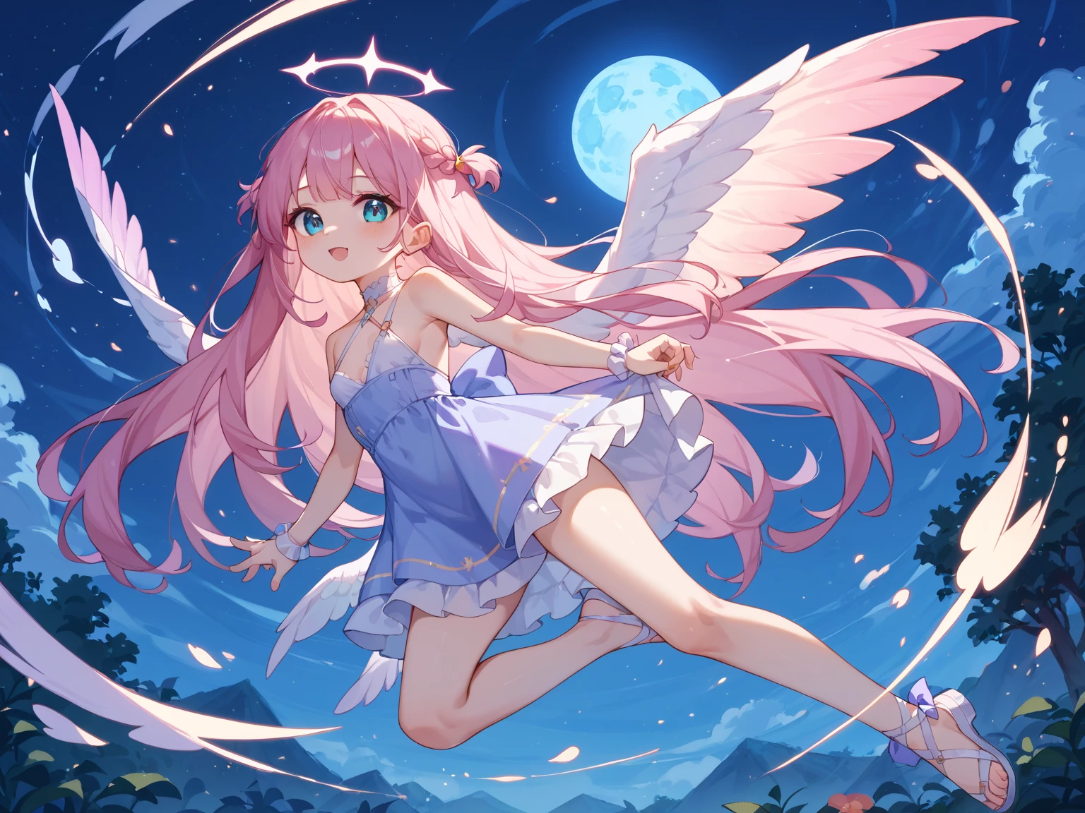 Ideal Beautiful Girl、Archangel、smile、Very cute pink lolita dress