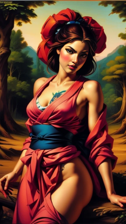 blancanieves y los enanitos, de fiesta en el bosque, musica y alcohol, fiesta, nude, gangbang,