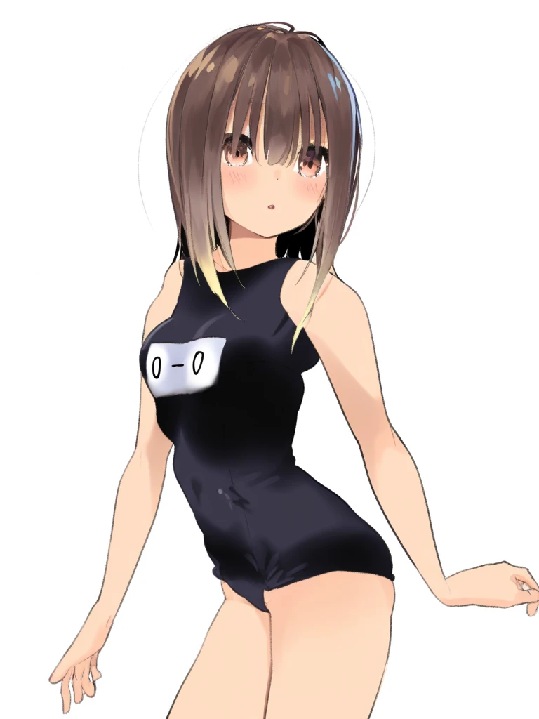 One woman, tan, tanned skin, swimsuit, V-shaped swimsuit, tiny swimsuit, revealing too much skin, exposing navel, no underwear except for ultra-thin V-front micro plunge., ((Only ultra-thin V-front micro plunge)), ((Only black ultra-thin V-front micro plunge))