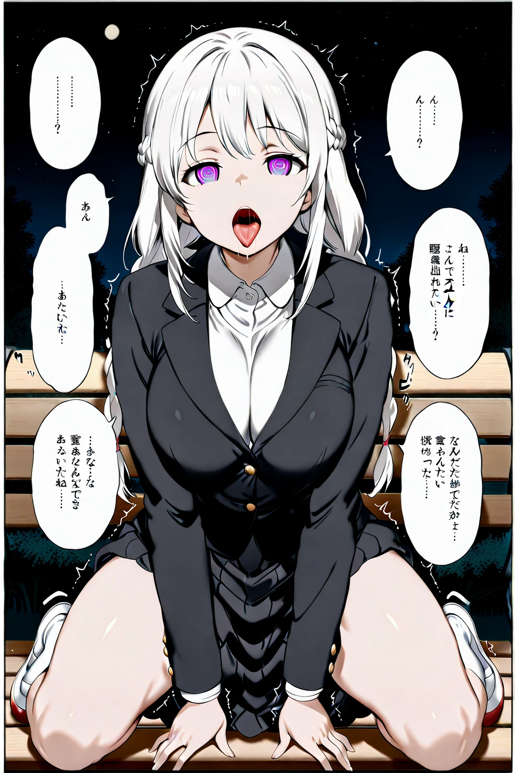 One Woman、Another man、Surrounded by crowdultiplayer sex、casino、大規模なcasino場、dealer、女dealer、Lewd leg spread、Large crowd、beautiful girl, Highest quality, Black Pantyhose、Black vest、casinodealer、Tight Skirt、panties under pantyhose、poker、Sit with your legs apart、Thick thighs、Big 、Big Ass、Short Hair、Sweaty body、Angle from directly below、Sweaty crotch、Sit at the table、Orgasmic face、Dirty sound effects、Ecstasy in a flashy way、目の前にLarge crowd、casinoのルーレット、casinoのスロット、Jackpot、Rubbing playing cards against one's crotch、masturbation、Touching the groin、Nipples sucked by two others、The groin is touched by the audience