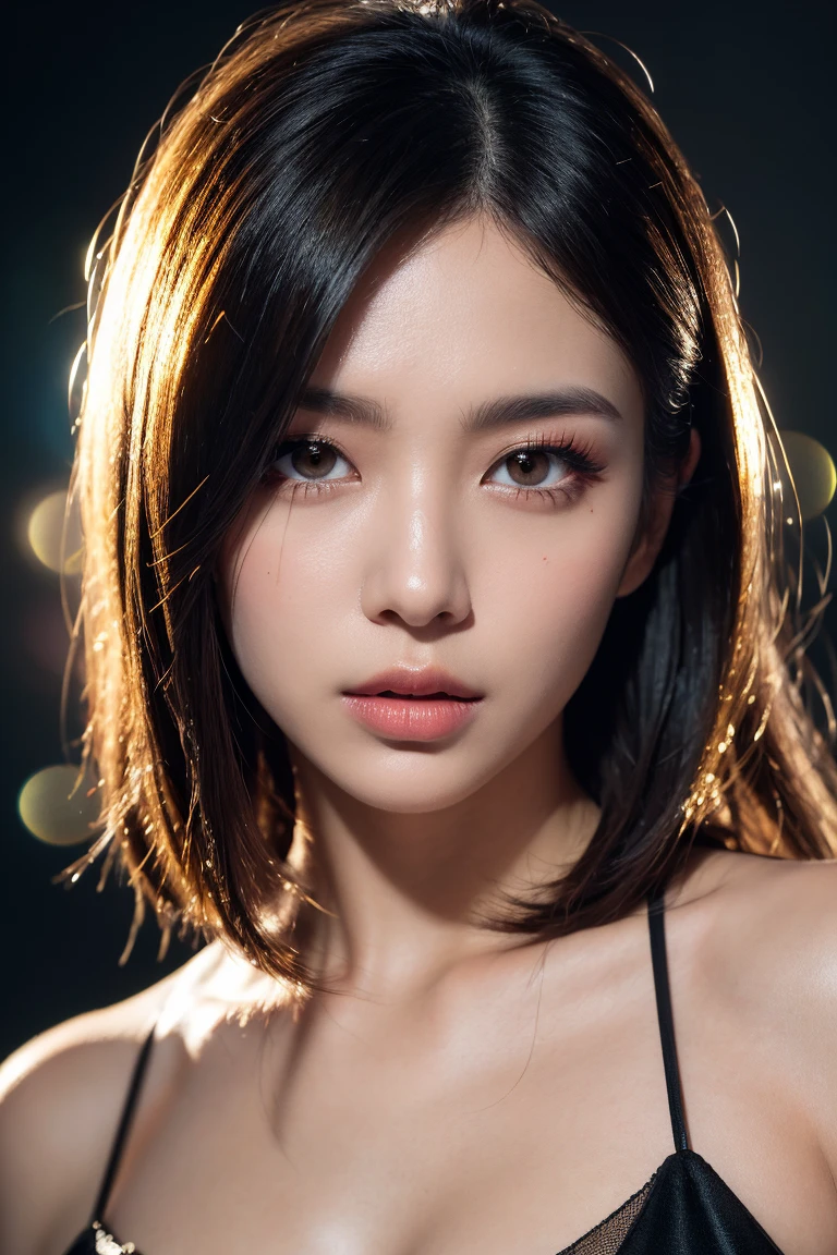 (photorealistic, 32k, RAW photo, best quality: 1.4), (masterpiece:1.3), (absurdres, attractive, ultra high resolution, ultra realistic, highly detailed, golden ratio, ultra detailed, super fucking beautiful detailed face), natural makeup, detailed cloth texture, detailed hair texture, beautiful detailed fullbody, Perfect female body, accurate, Anatomically correct, Highly detailed face and skin texture, (beautiful hands), (realistic skin), (beautiful pale skin:1.1), (large breasts), (cowboy shot:1.3), (Perfect dynamic composition, looking at viewer), 
BREAK, 
realistic eyes, beautiful detailed eyes, symmetric eyes, Light Brown eyes, Double eyelids, Thin eyebrows, (Glossy lips:1.4), ((A face with waiting for a kiss, Seductive smile:1.2)), (weat skin, blush:1.1), 
BREAK, 
((short hair, bob, Dark blonde hair, bangs:1.2)), (night, Candlelit church:1.3), (Priest, cross:1.3)